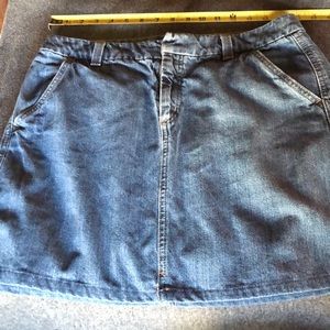 Eddie Bauer Denim Skirt Sz 10